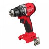 Milwaukee M18 BLDDRC 18V akumulatora bezsuku urbjmašīna/skrūvgriezis ar 13 mm metāla patronu, kompakts 145 mm korpuss