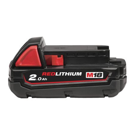 Milwaukee M18 B2/B5 REDLITHIUM аккумулятор 2.0/5.0Ah – REDLINK защита, индикатор, работа до -20°C