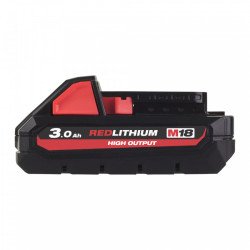 Milwaukee M18 HIGH OUTPUT akumulators M18 HB3 3.0Ah un M18 HB5.5 5.5Ah ar uzlādes līmeņa indikatoru