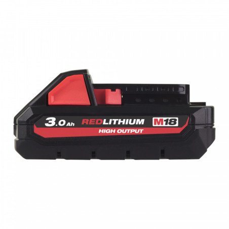 Milwaukee M18 HIGH OUTPUT akumulators M18 HB3 3.0Ah un M18 HB5.5 5.5Ah ar uzlādes līmeņa indikatoru
