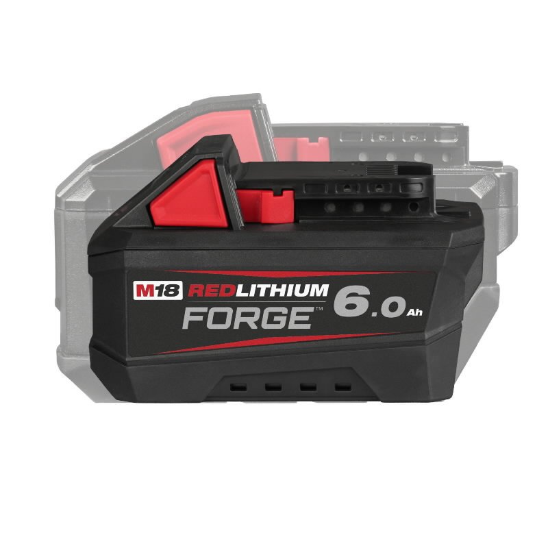 Milwaukee M18 FORGE FB6/FB8/FB12 аккумулятор 6.0/8.0/12.0Ah – быстрая зарядка, COOL-CYCLE, REDLINK