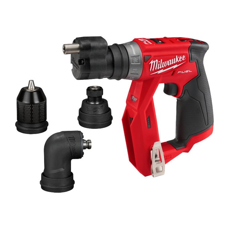 Milwaukee M12 FDDXKIT-0X M12 FUEL 4-in-1 drill/driver with 4 interchangeable heads in HD case