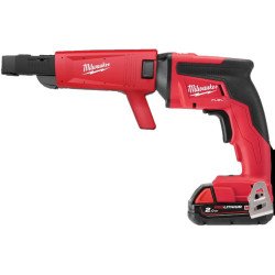 Milwaukee M18 FSGC-202X шуруповёрт для лент – AUTO-START, 0–4500об/мин, 2x M18 B2, HD кейс