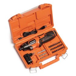 DAEWOO DAA 3620Li Plus 3.6V screwdriver – USB-C, 6+1 settings, 24 bits, LED flashlight