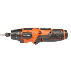 DAEWOO DAA 3620Li Plus 3.6V screwdriver – USB-C, 6+1 settings, 24 bits, LED flashlight