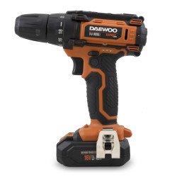 DAEWOO DAA 1620Li 16V urbjmašīna-skrūvgriezis – 28 Nm, 2 ātrumi, 2x 1.5Ah, 10 mm patrona, koferis
