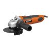 DAEWOO DAG 850-125 750W angle grinder with 125mm disc, 3-position handle and spindle lock