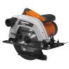 DAEWOO DAS 1500-190 1400W circular saw with 190mm blade and 0–45° bevel adjustment