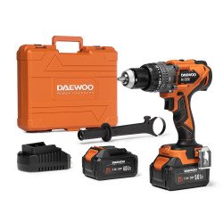 DAEWOO DAA 7521Li 21В (корпус/SET) – 150Нм, ударный режим, KickBack, патрон 13мм