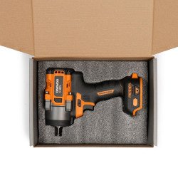 DAEWOO DAX 6021Li 21V (bare tool/SET) – 850Nm impact wrench, 1/2", 4 modes, LED ring