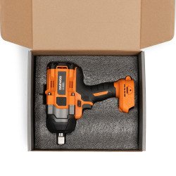 DAEWOO DAX 8021Li 21V triecienskrūvgriezis – 1500 Nm, 3/4", 4 režīmi, karkass/komplekts