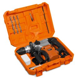 DAEWOO DAH 1050 perforators 1000W – SDS+, 4.2J, betonā līdz 28 mm, koferis