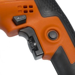 DAEWOO DAD 950 ударная дрель 910Вт – патрон 13мм ключевой, магниевый редуктор, реверс, 0–2800 об/мин