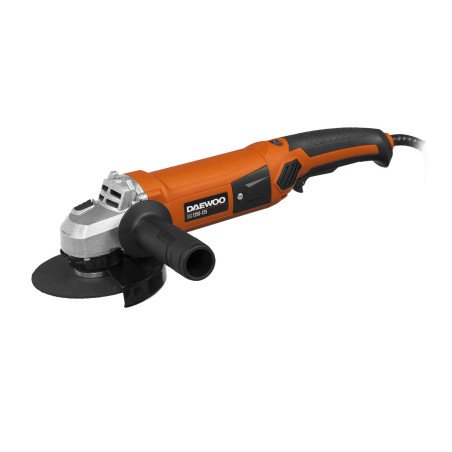 DAEWOO DAG 1250-125 leņķa slīpmašīna ar sānu rokturi un aizsargapvalku 125 mm diskam