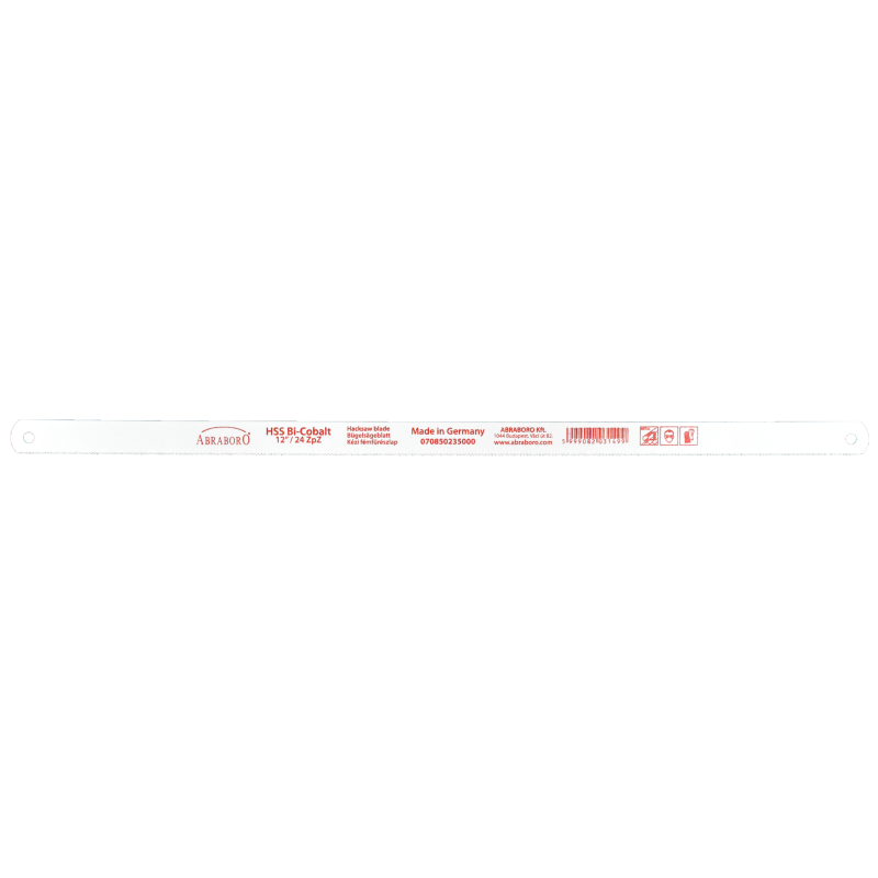 Hacksaw blade for metal cutting, 300 mm, Bi-Cobalt HSS, ABRABORO