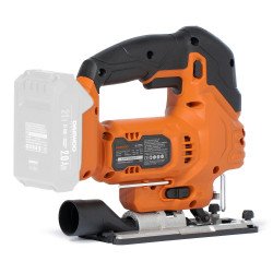 DAEWOO DAJ 2221Li akumulatora figūrzāģis 21V – lāzers, LED, svārsta gaita, ātrā asmens mai