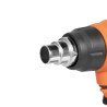 DAEWOO DAF 2021Li техфен 21В – 30–550°C, LED дисплей, 2 режима, 4 насадки