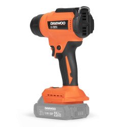 DAEWOO DAF 2021Li техфен 21В – 30–550°C, LED дисплей, 2 режима, 4 насадки