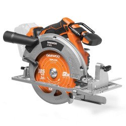 DAEWOO DAS 1821Li akumulatora ripzāģis 21V – 185 mm, bezoglīšu, 0–50°, putekļu pieslēgums