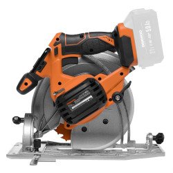 DAEWOO DAS 1821Li akumulatora ripzāģis 21V – 185 mm, bezoglīšu, 0–50°, putekļu pieslēgums