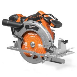 DAEWOO DAS 1821Li 21V brushless circular saw with 185 mm blade – body only and set with 5.0Ah battery