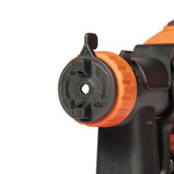DAEWOO DAPS 1121Li krāsu pulverizators 21V – 1100 ml/min, 1200 ml, 3 sprauslas, soma