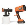 DAEWOO DAPS 1121Li 21V paint sprayer – 1100 ml/min, 1200 ml, 3 nozzles, bag