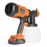 DAEWOO DAPS 1121Li krāsu pulverizators 21V – 1100 ml/min, 1200 ml, 3 sprauslas, soma