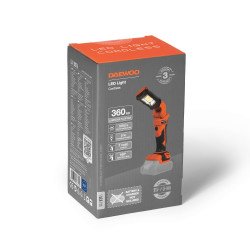 DAEWOO DAL 521Li фонарь 21В – 360 лм, 5700K, регулировка 150°/270°, крюк