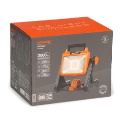 DAEWOO DAL 2521Li 21V work floodlight – 2000 lm, 360° rotation, tripod threads, hook