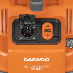 DAEWOO DAVC 2000S putekļsūcējs – 1500W, 20 l, HEPA, auto start