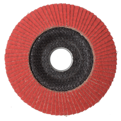 Lameļu disks ar keramiskiem graudiem malu slīpēšanai un virsmas apdarei, augsta blīvuma, ABRABORO ražotāja attēls