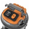 DAEWOO DAVC 2514S putekļu sūcējs – sauss/mitrs, 25 l, HEPA+, pelni, auto start