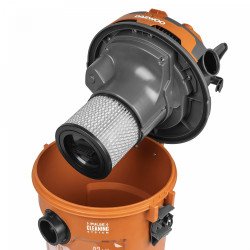 DAEWOO DAVC 2500SD putekļu sūcējs – 25 l, HEPA, impulsu tīrīšana, auto start, 1200 W