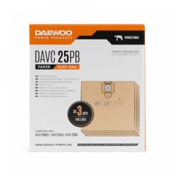 DAEWOO DAVC 25PB putekļu maisi – 3 gab., DAVC2514S/2500SD/2014 sērijai