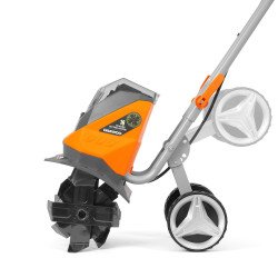 DAEWOO DAT 3042Li SET kultivators – 42V, 300 mm, bezoglīšu, 2×5Ah