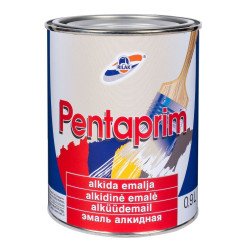 PENTAPRIM алкидная эмаль глянец – дерево и металл