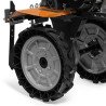 DAEWOO DATM 3.1 мотоблок – 208 см3, 600–1100 мм, 2+1 передачи, 32 ножа