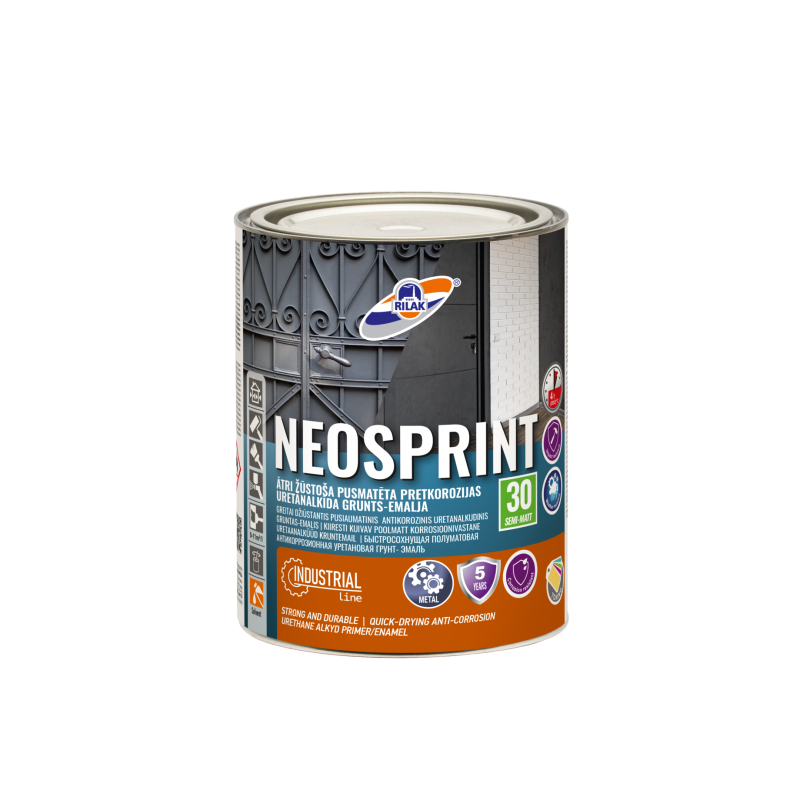 RILAK NEOSPRINT-30 Semi-Matt Primer Enamel