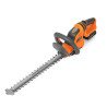 DAEWOO DAHT 1621Li SET cordless hedge trimmer with 21V Li-ion battery, 460 mm double-sided blade