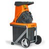 Electric branch shredder DAEWOO DSR 2700E with 2500 W motor, 50 l container and twin-blade