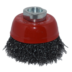 Cup Brushes with Crimped Wire – Rust and Paint Removal
