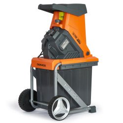 Electric branch shredder DAEWOO DSR 2700E 2500W – 40 mm, 50 l, twin blades