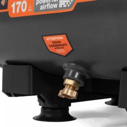Bezeļļas kompresors DAEWOO DAC 170S 0.9 kW – 170 l/min, 8 bar, 3 l