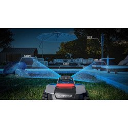 Wireless robotic lawn mower Sunseeker V3 VISION – 600 m², AI+VSLAM, no wire