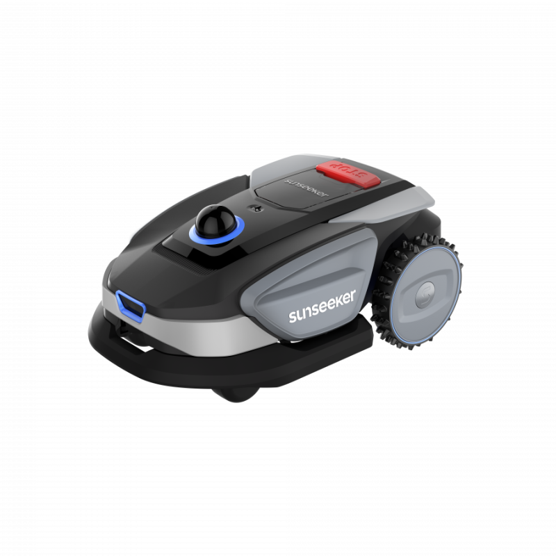 Bezvadu mauriņa pļāvējs-robots Sunseeker S4 LIDAR ar LiDAR un Vision AI tehnoloģiju, automātisku robežu