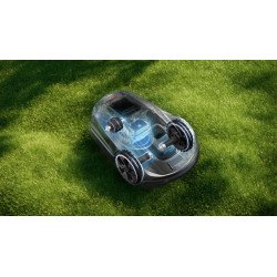 Беспроводная робот-газонокосилка Sunseeker X5 – 2000 м², RTK, AWD, AI+VSLAM