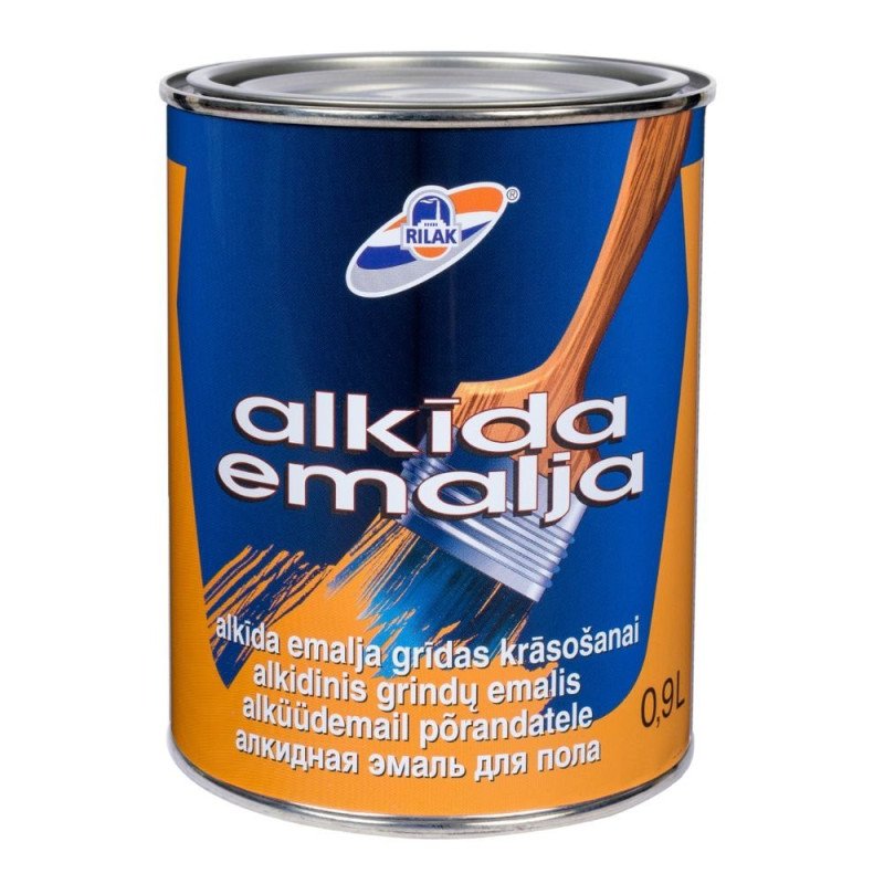 RILAK глянцевая алкидная эмаль для пола