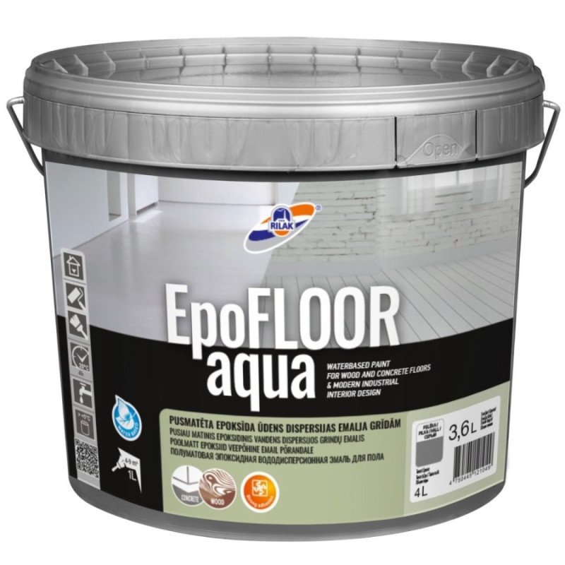 RILAK EPOFLOOR AQUA epoksīda grīdas krāsa