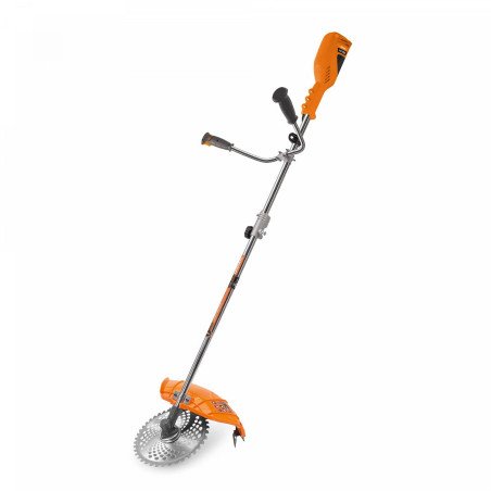 Electric grass trimmer DAEWOO DABC 1750E with 1400 W power, 420 mm spool cutting width and 40-tooth cutting blade